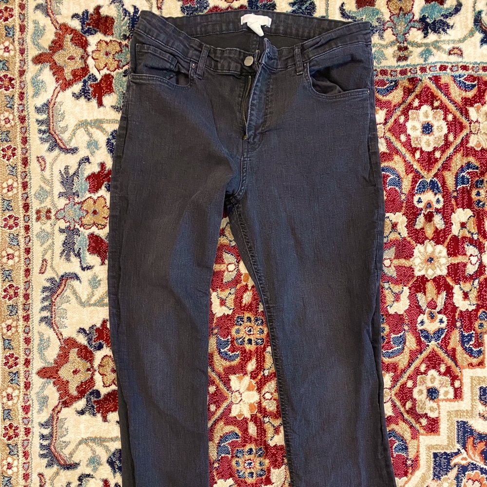 H&M dark grey/black skinny jeans like new